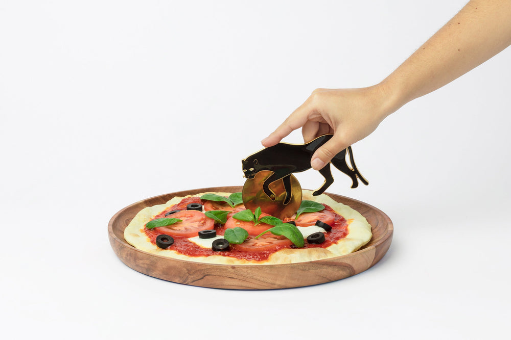 "Savanna" Panther Pizza Cutter