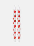 Dolce Vita Tomato Taper Candles