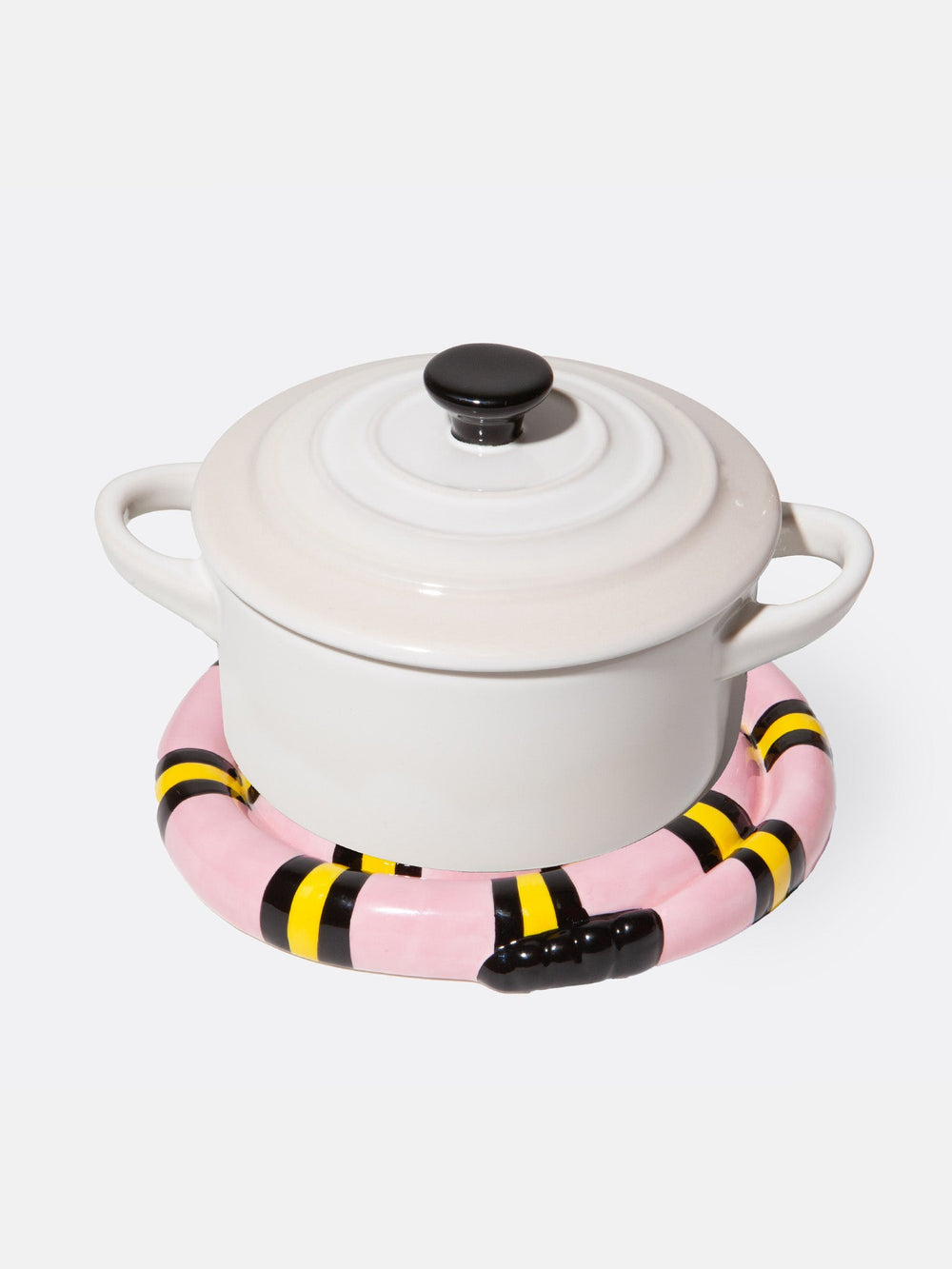 Snake Trivet Pink