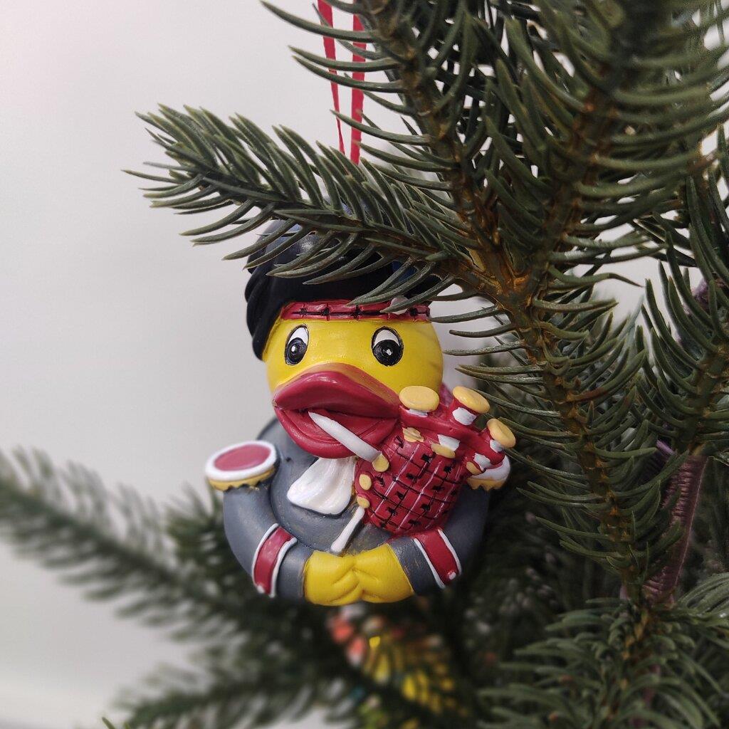 Décoration à suspendre Canard Ecossais