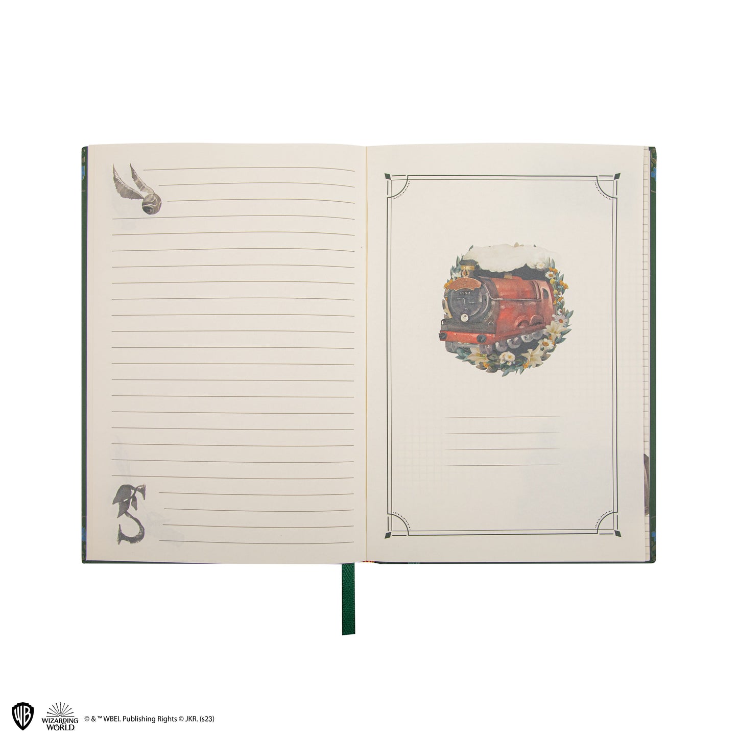 Slytherin Deluxe Magical World Notebook and Pen Set