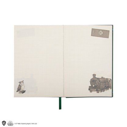 Slytherin Deluxe Magical World Notebook and Pen Set