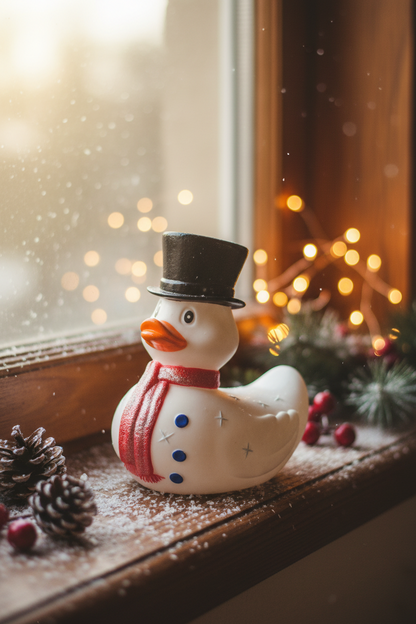Canard Bonhomme de Neige