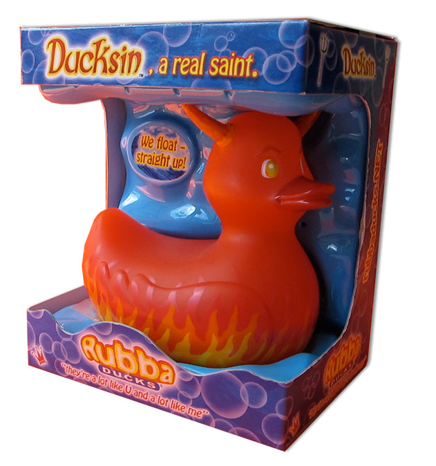 Devil Rubber Duck “Ducksin”