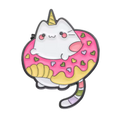 Pin's Chat Licorne Donuts