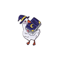 Pin's Ente Blanc Sorcier
