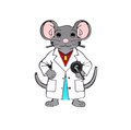 Doctor Mouse Pin