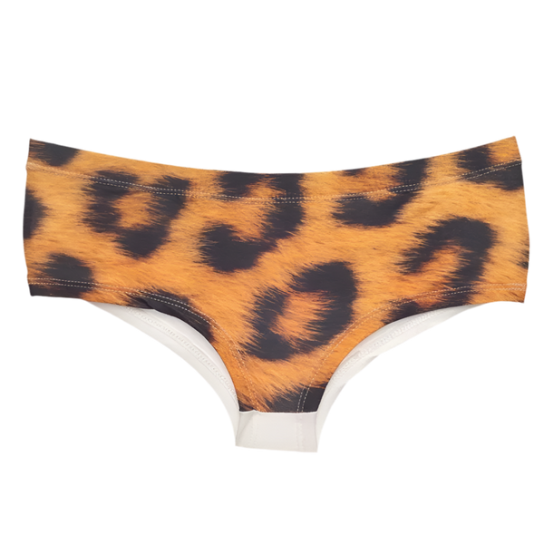 Slipje met luipaardprint "TWERK IT."