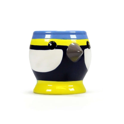 RSPB blue tit egg cup bird