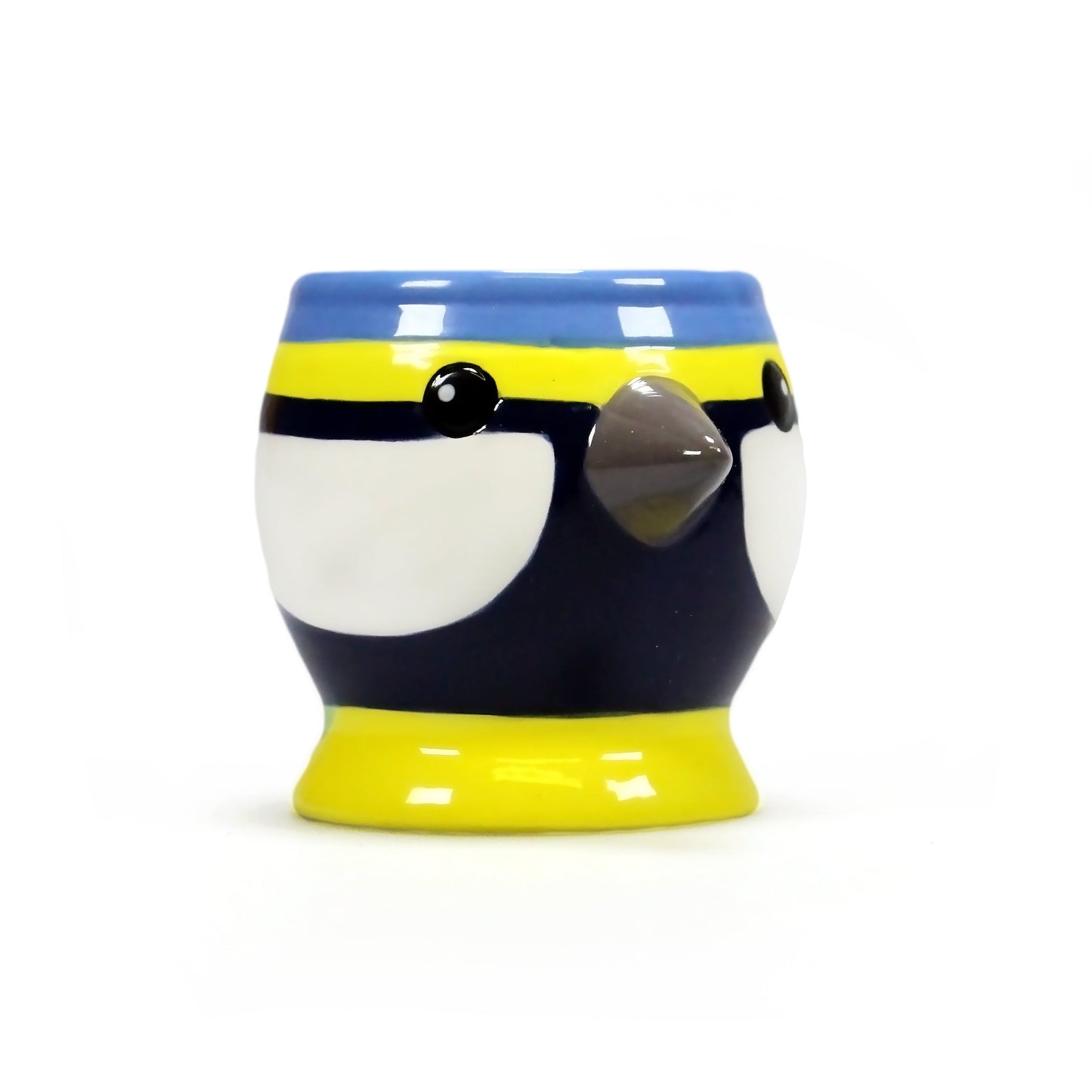 RSPB blue tit egg cup bird