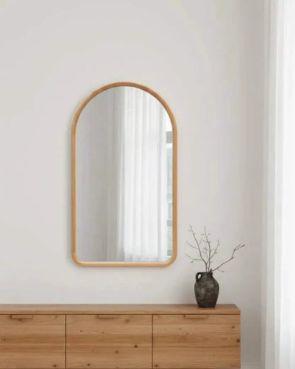 Espejo de pared arqueado madera - IONA