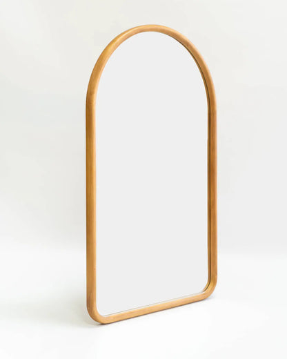 Espejo de pared arqueado madera - IONA