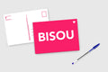 Karte Fluo Bisou