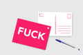 Karte Fluo Fuck