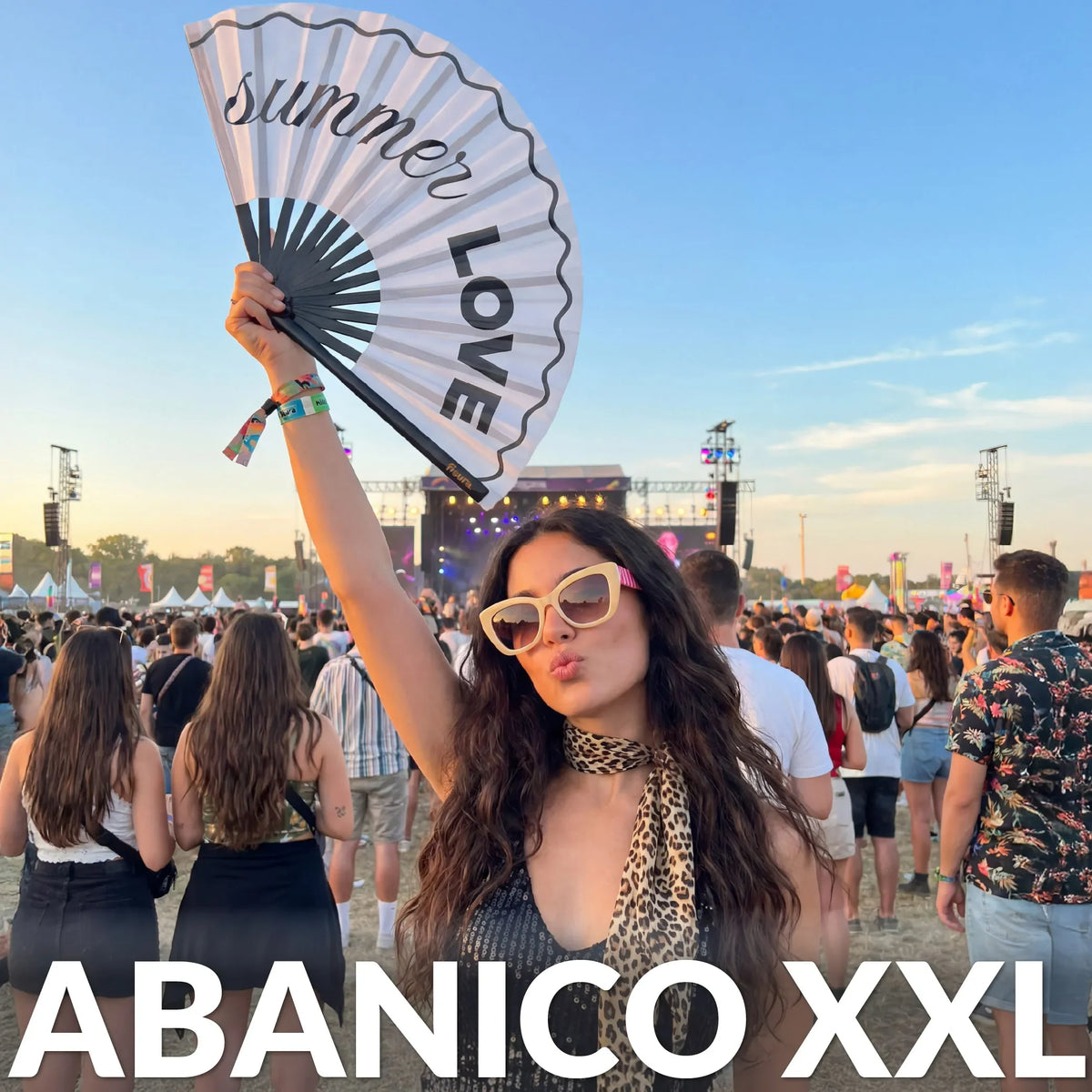 Éventail Xxl « Summer love »