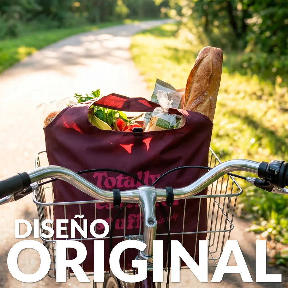 Sac de Courses Pliable « Totally essential stuff obviously »