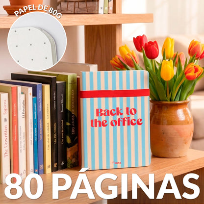 Carnet A5 « Back to the office » – Fisura – vue 5