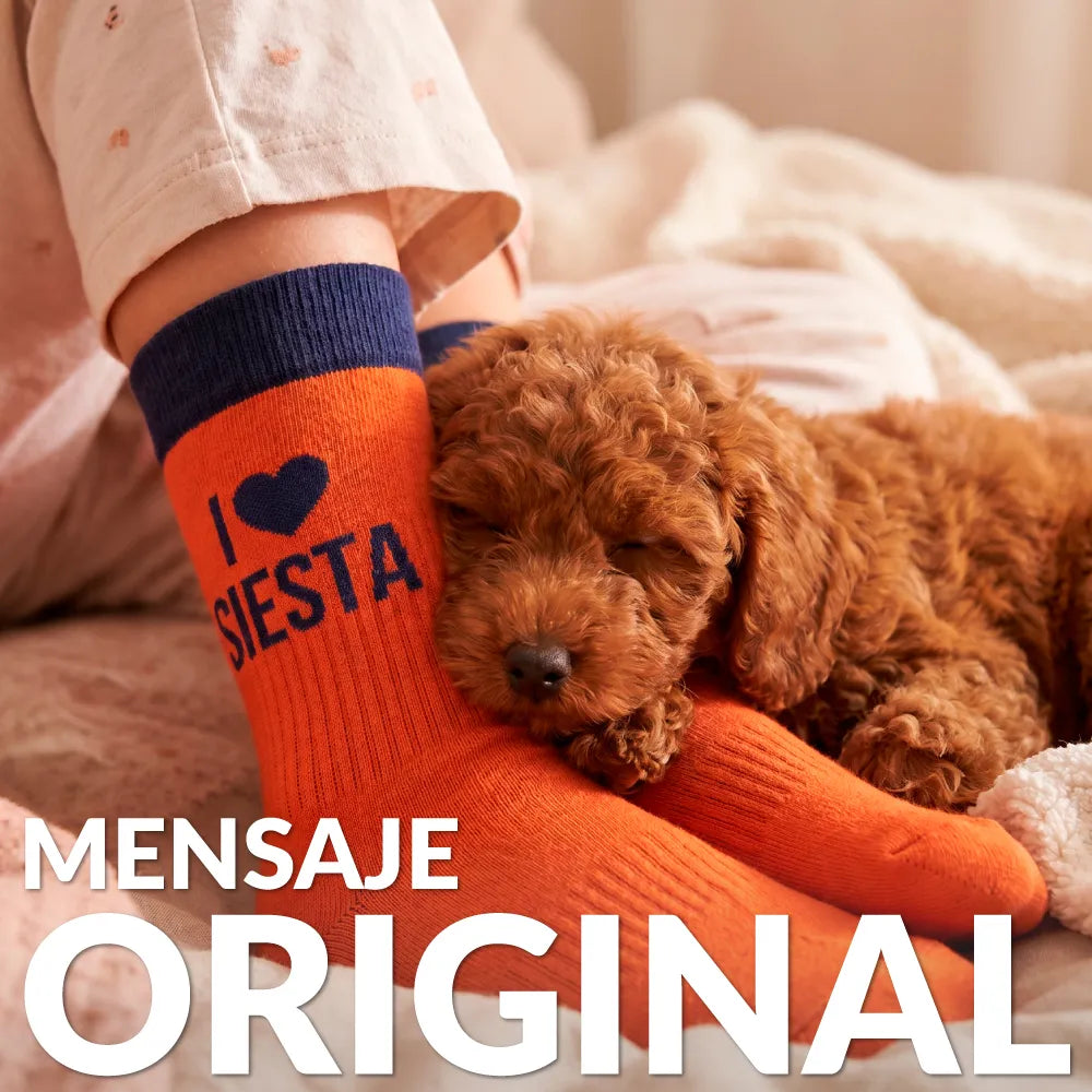 Chaussettes Unisexes « I love siesta »