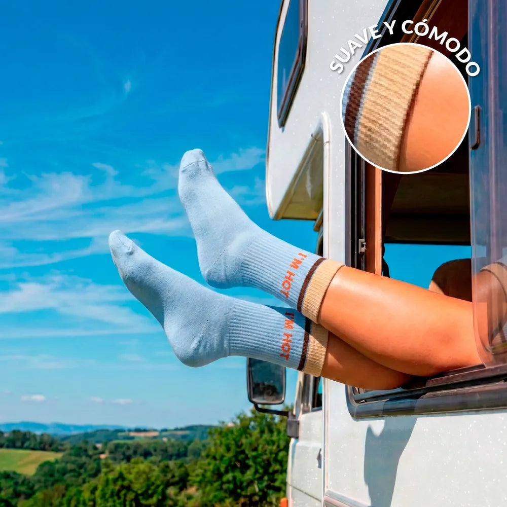 Chaussettes Unisexes « I’m hot » – Fisura – vue 3