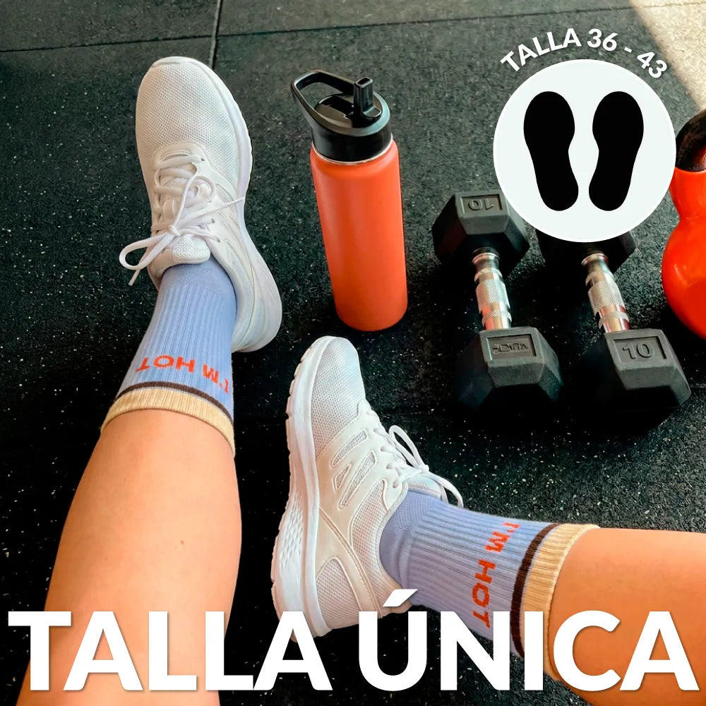 Chaussettes Unisexes « I’m hot » – Fisura – vue 4