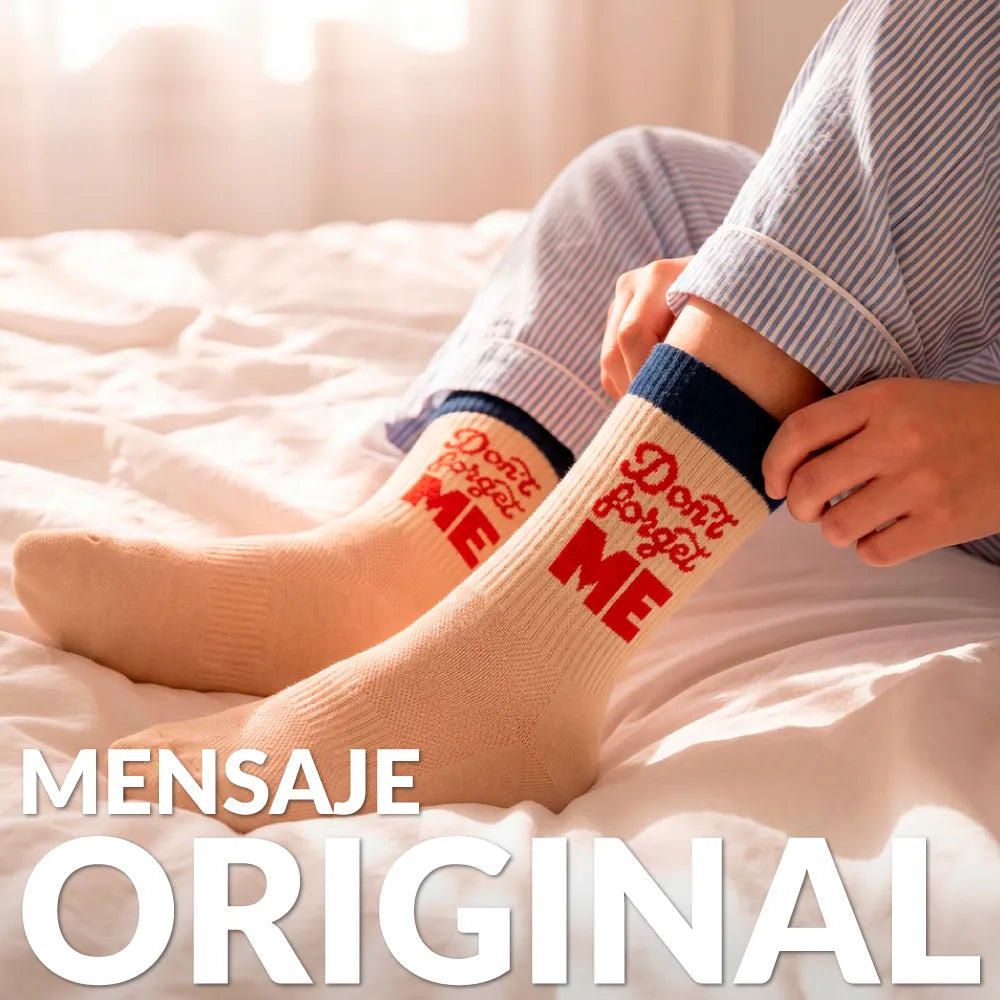 Chaussettes Unisexes « Don’t forget me » – Fisura – vue 2