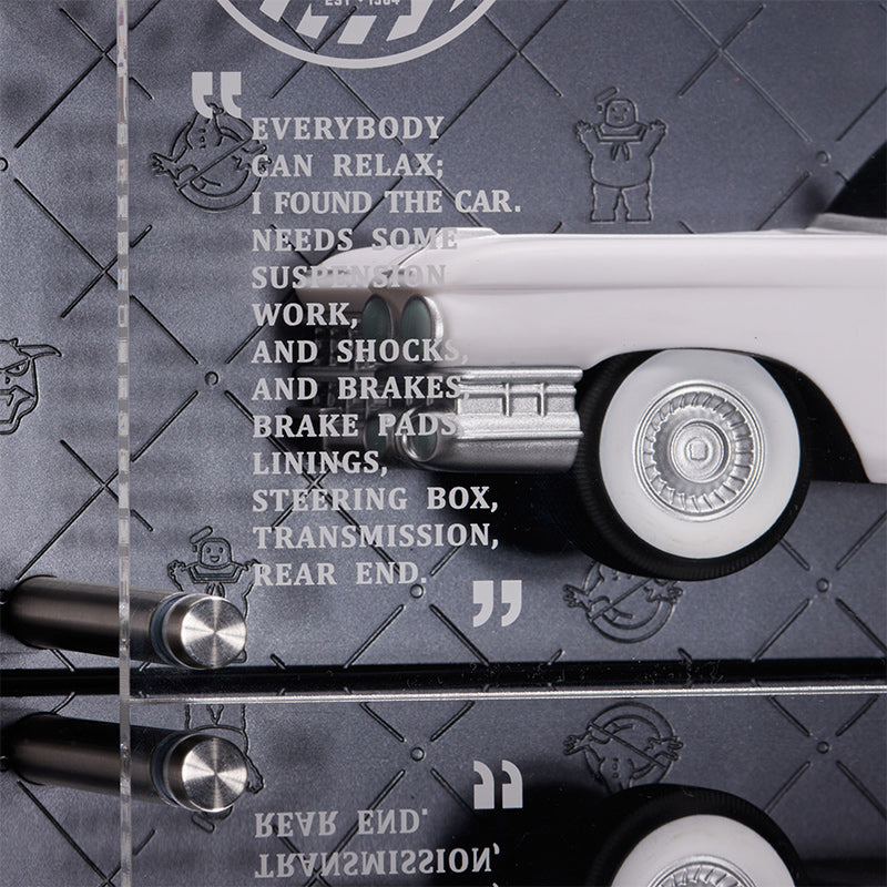 Collectors Plaque SOS Fantômes - Ecto-1