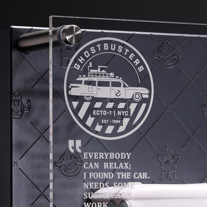 Collectors Plaque SOS Fantômes - Ecto-1