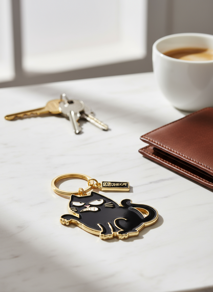 Ed the Cat Keyring