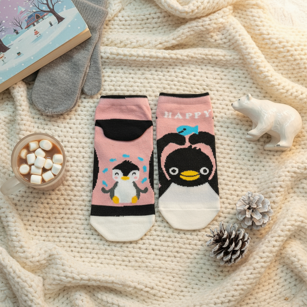 Chaussettes Pingouins Happy