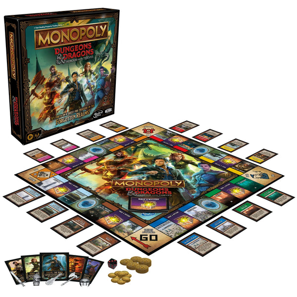 Monopoly Dungeons & Dragons: De Eer van Dieven