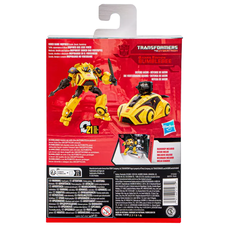 Transformers Generations Studio Series Deluxe 01 Gamer Edition Bumblebee