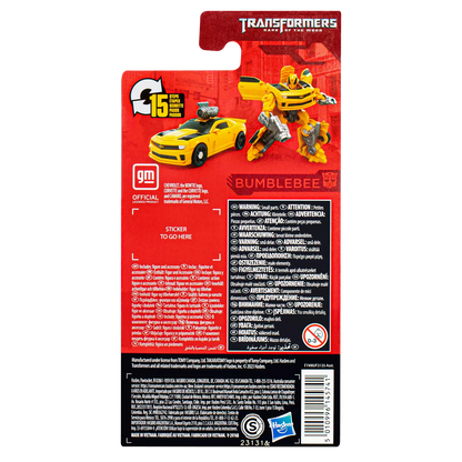 Transformers Generations Studio Series Origine Bumblebee