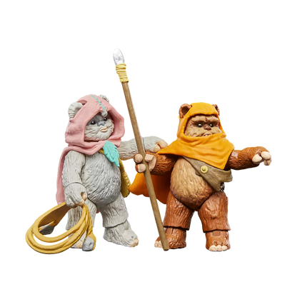 Star Wars The Vintage Collection Wicket and Kneesaa