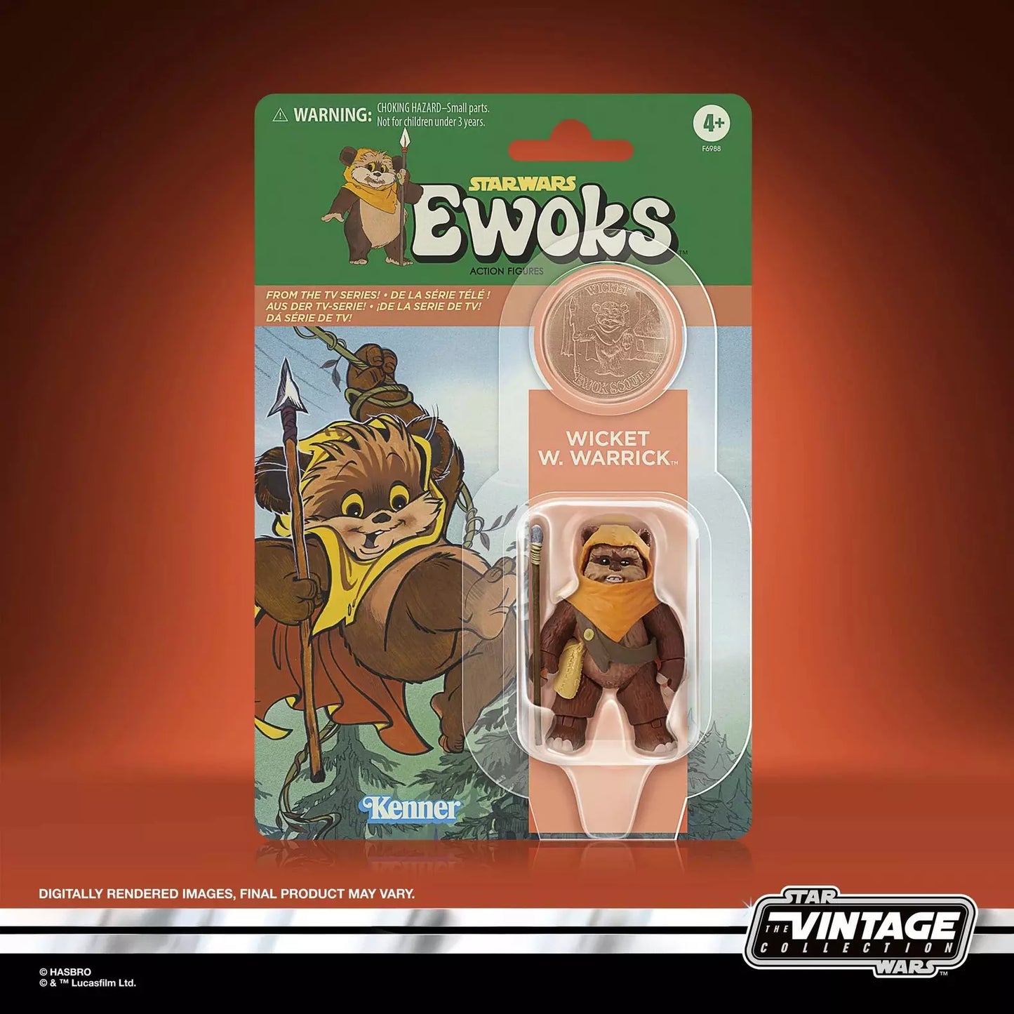 Star Wars The Vintage Collection Wicket and Kneesaa