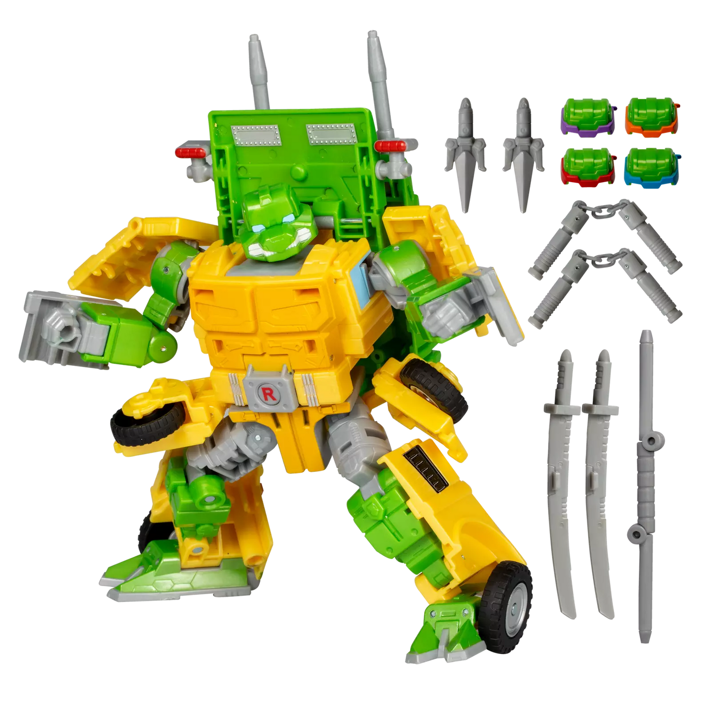 Transformers Collaborative Teenage Mutant Ninja Turtles x Transformers Party Wallop