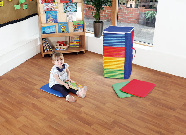 Tapis Rainbow Square avec fourre-tout