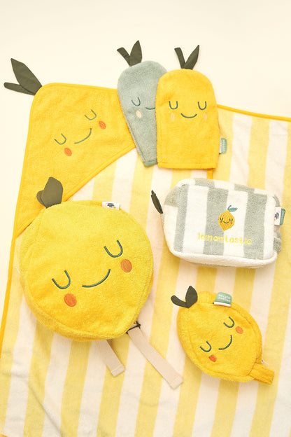 Trousse de toilette forme fruit Lola Citron
