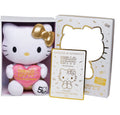 HELLO KITTY - Peluche Deluxe Anniversaire 50th Edition Gold - 30cm