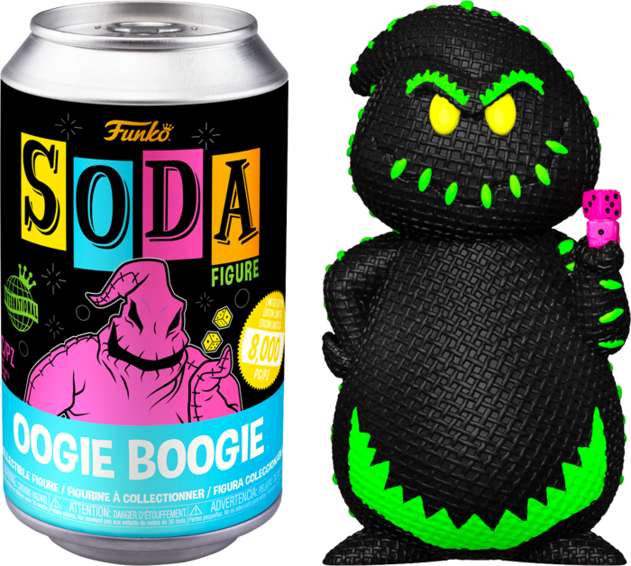 Vinyl SODA Oogie Boogie (zwart licht)