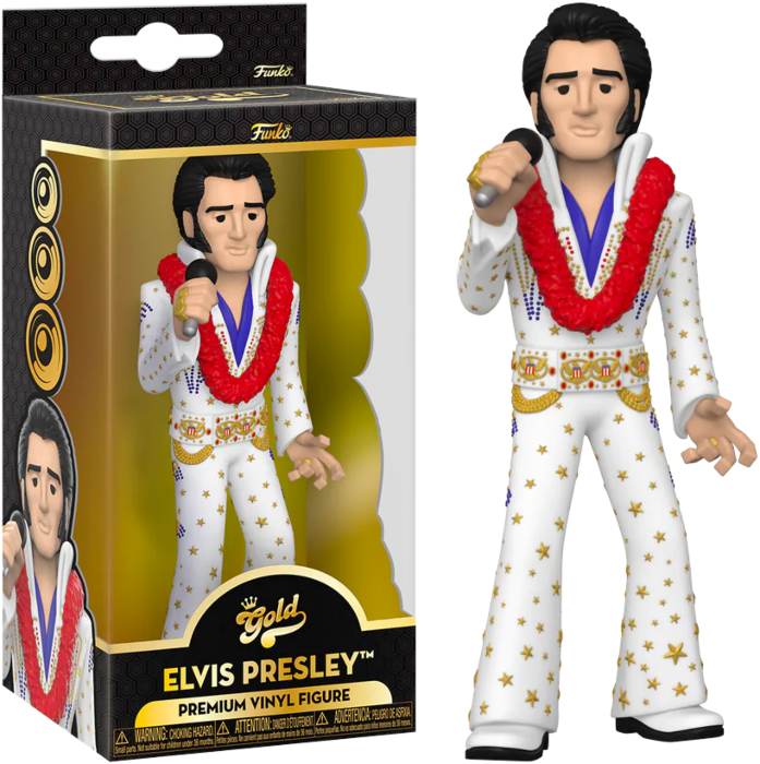 ELVIS - GOLD figurine