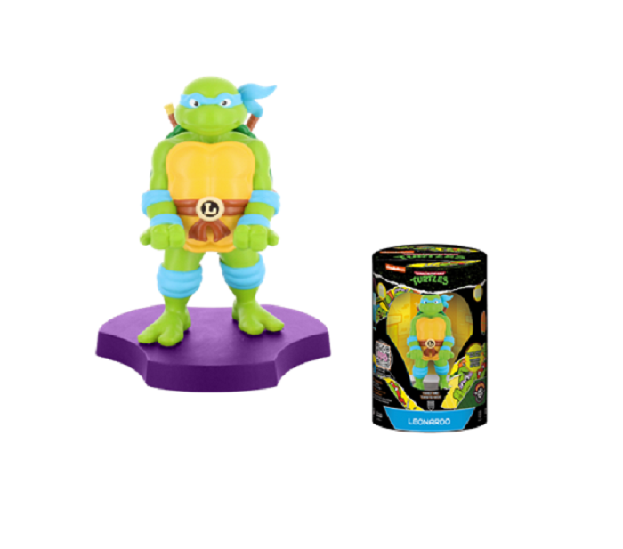 TMNT Léonardo Figurine Holdem 11cm Support Manette & Portable