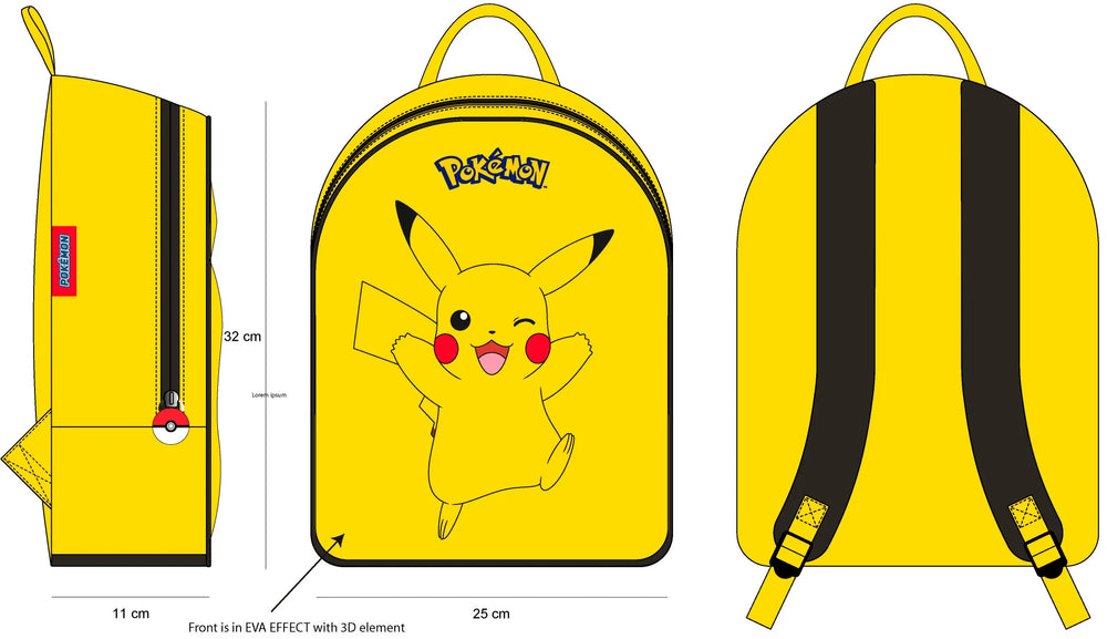 Pikachu-rugzak