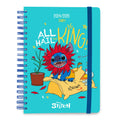 Agenda A5 2024/2025 12 Mois Lilo & Stitch - Stitch Simba