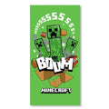 Serviette de Plage Minecraft - Creeper