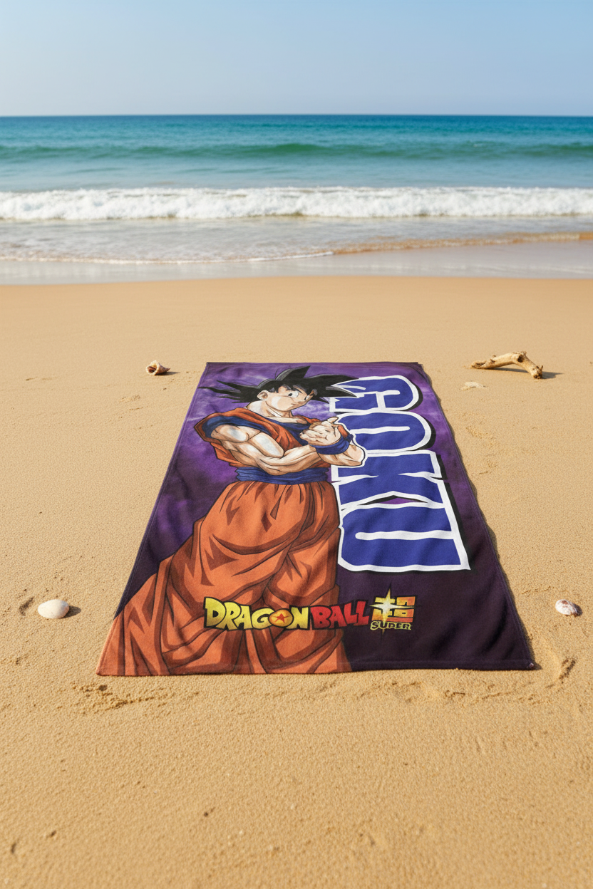 Serviette de Plage Dragon Ball Super - Goku