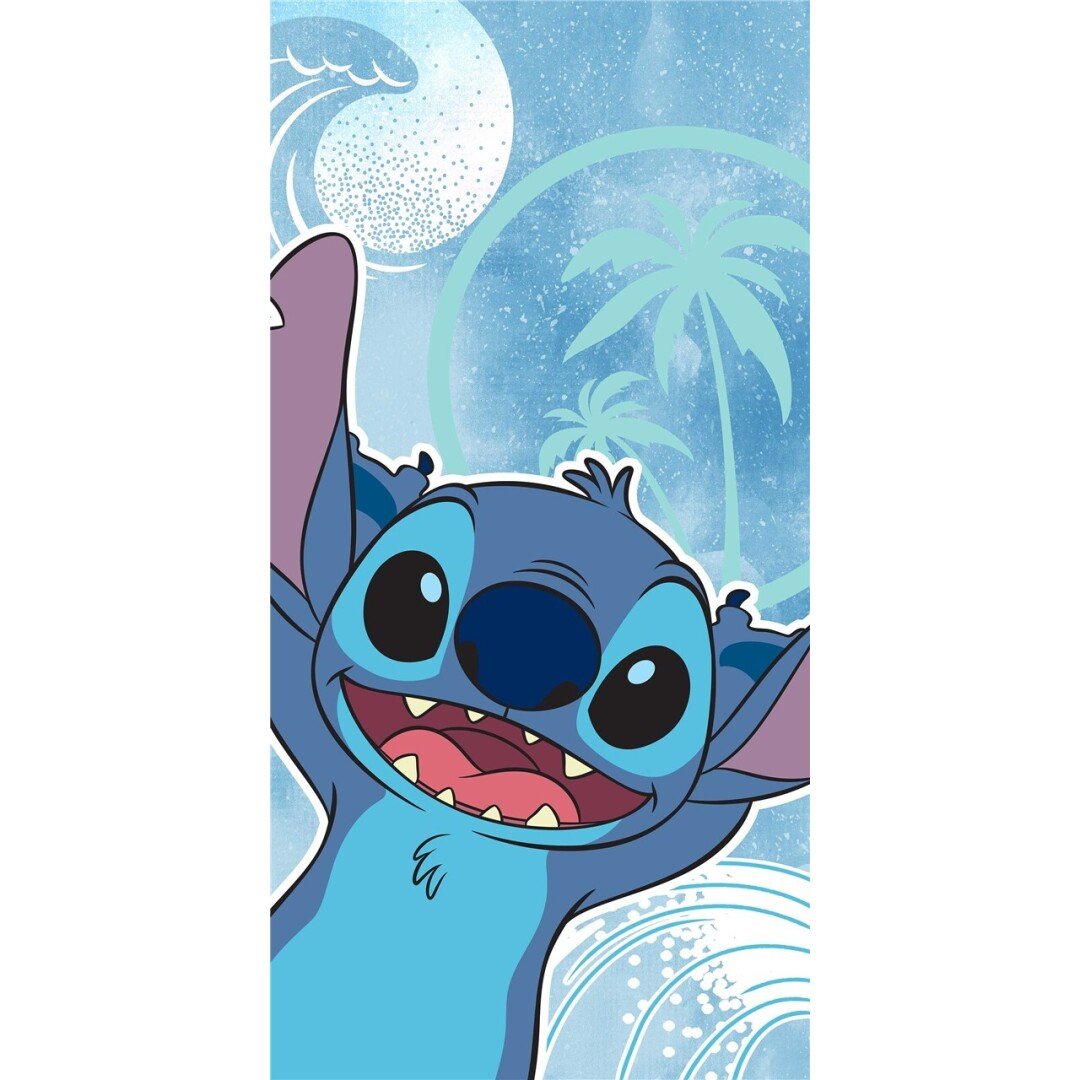 LILO & STITCH Stitch Serviette de Plage 100% Coton 70x140cm