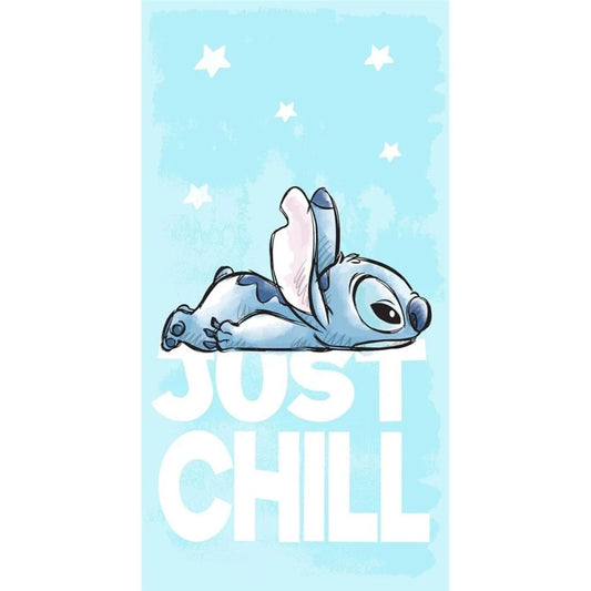 Lilo &amp; Stitch Beach Towel - Stitch Just Chill