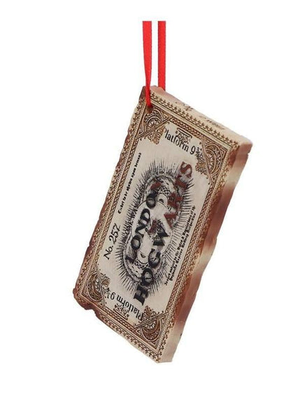 Harry Potter Christmas Decoration - Hogwarts Express Ticket