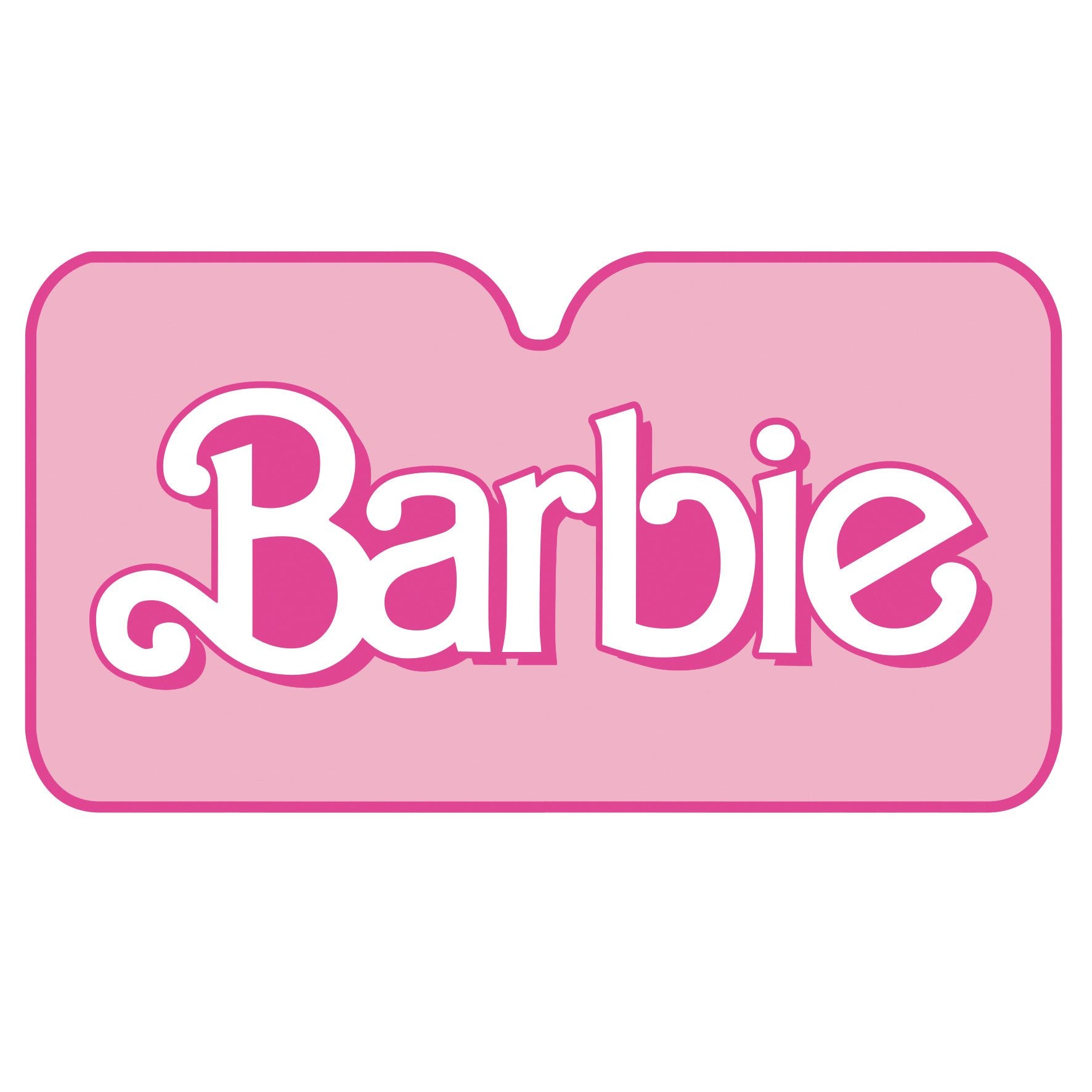 BARBIE Logo Pare-Soleil de Voiture