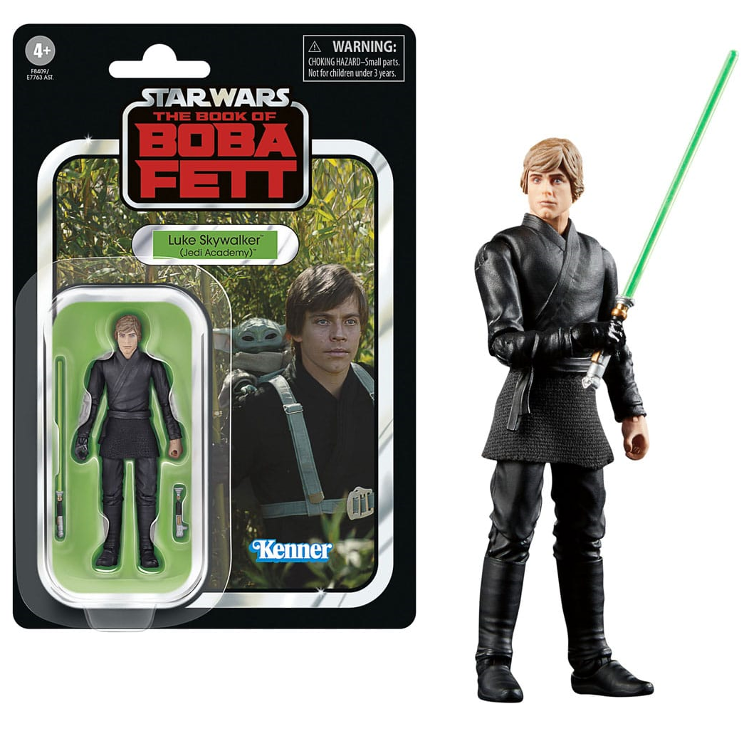 LE LIVRE DE BOBA FETT Luke Skywalker Fig. Vintage Collection 10cm
